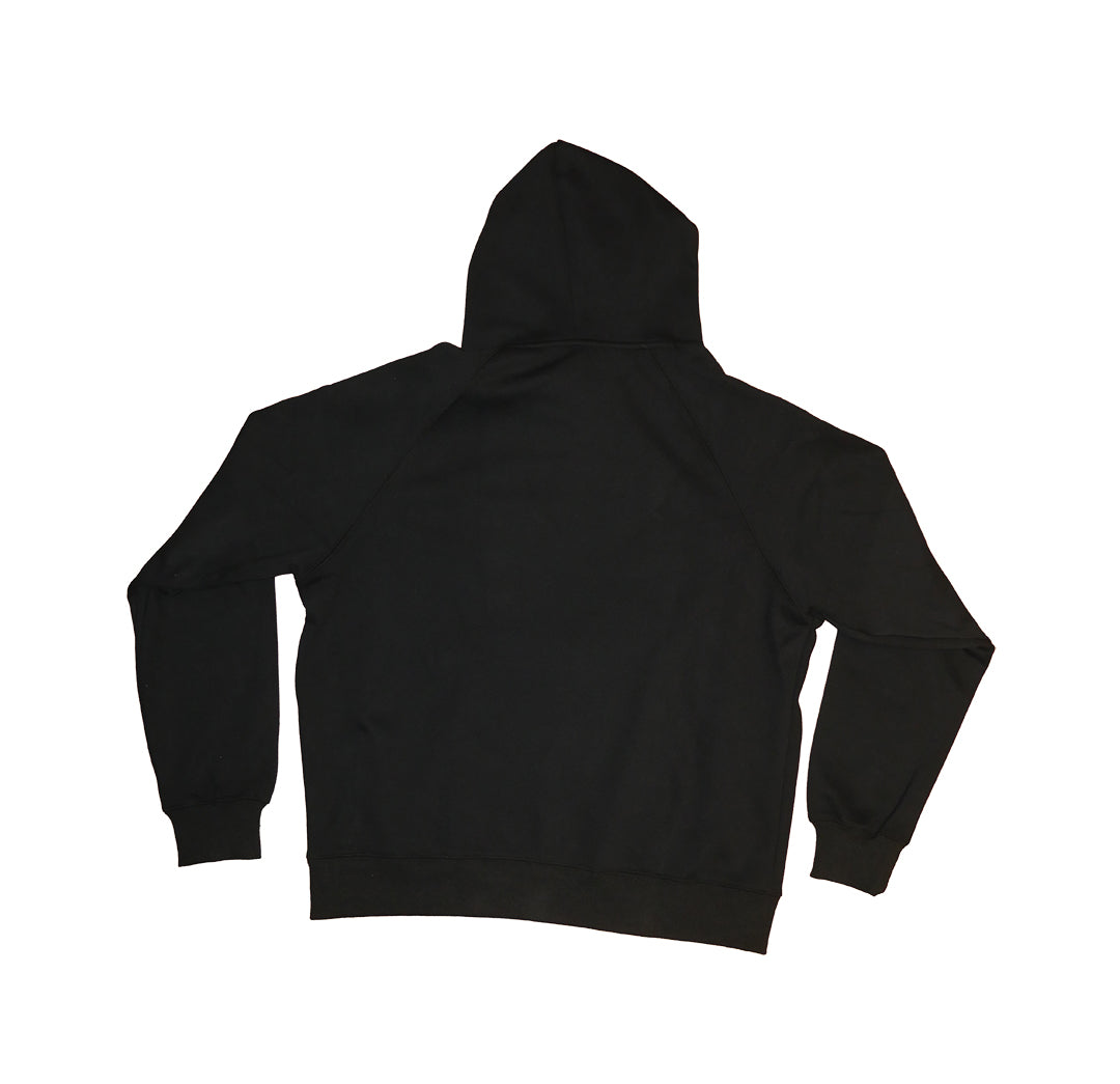 black hoodie