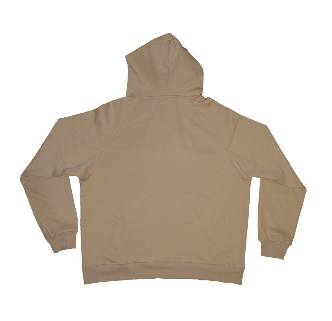 cream hoodie