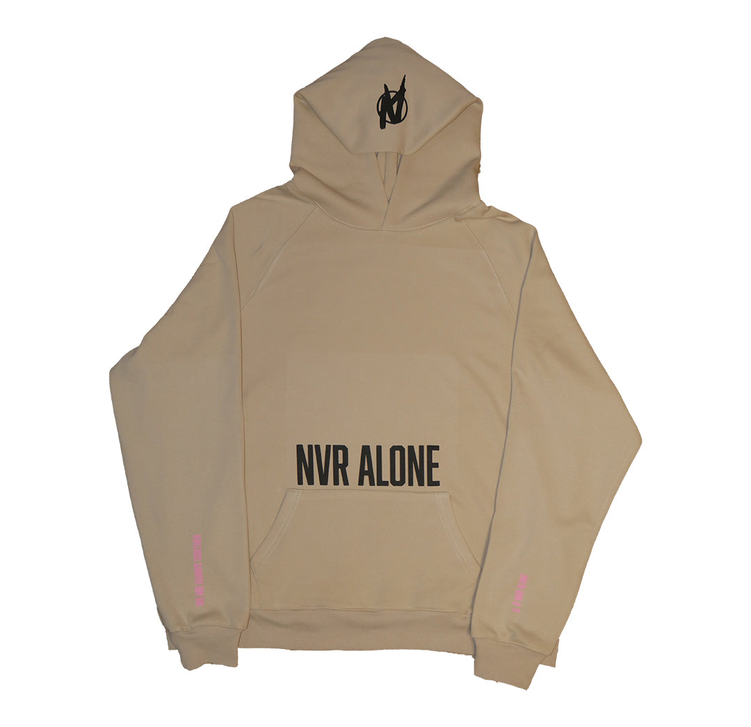 cream hoodie